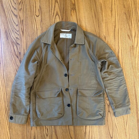 Rogue Territory Whipcord Explorer Jacket Cotton Cloth Size Medium - Picture 1 of 4